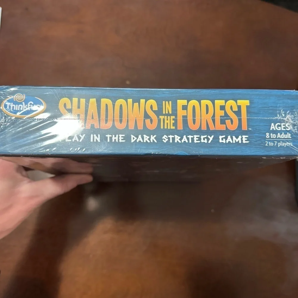 Shadows in The Forest Board Game Play in The Dark Strategy ThinkFun 1052-T New